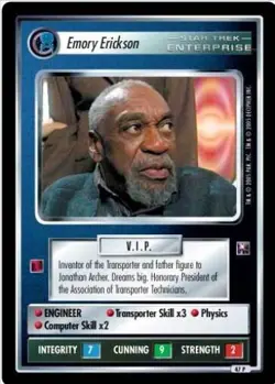 Star Trek CCG Enterprise Collection NEW all 18 card Set still sealed - Image 5