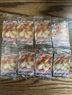 Pokemon Evee VMAX Black Star Promo Card SWSH087 Lot Of 8 Sealed - Image 1