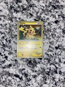 Pikachu Spanish PW Rare Holo 2010 Pokemon Card World Collection - Image 1