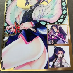 Goddess Story Gold METAL Card - Serial Number #090/200! Demon Slay Anime Girl - Image 4