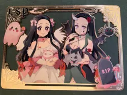 Goddess Story Gold METAL Card - Maiden Party - Serial Number #/200! Demon Slay - Image 1