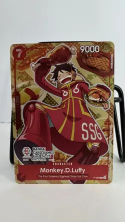 Monkey D Luffy Bandai Card Games Fest 24-25 P-080 One Piece Promo Cards - Image 1