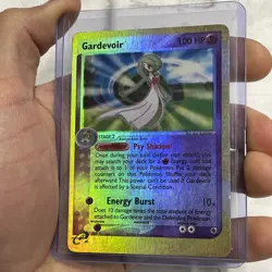 Pokemon Reverse Holo Gardevoir 7/109 Ruby and Sapphire 2003 Vintage MP/LP Card - Image 2