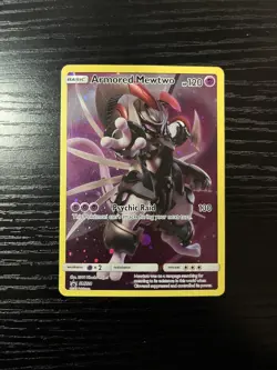 Armored Mewtwo SM228 Full Art Holo Collector's Chest Promo 2019 Pokemon Card - Image 1