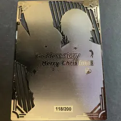 Goddess Story Gold METAL Card - Maiden Party Serial Number #118/200! Mitsuri - Image 5