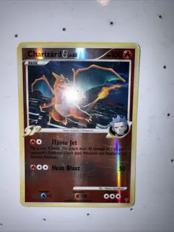 2009 Pokemon TCG Supreme Victors Charizard G Lv.65 Reverse Holo Card 20/147 MP - Image 1