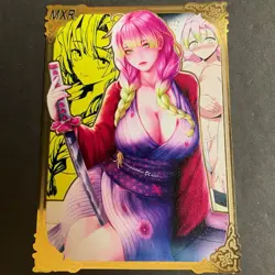 Goddess Story Gold METAL Card - Maiden Party - Serial Number #196/200! Mitsuri - Image 1