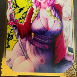 Goddess Story Gold METAL Card - Maiden Party - Serial Number #196/200! Mitsuri - Image 2