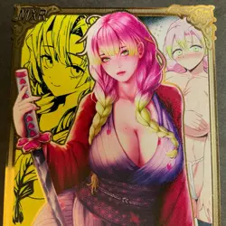 Goddess Story Gold METAL Card - Maiden Party - Serial Number #196/200! Mitsuri - Image 3
