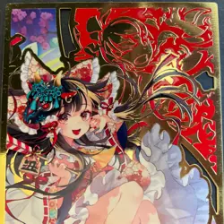 Goddess Story 10M06 Gold Metal Card - 10M06 - Redemption - Case Topper Rare! - Image 3