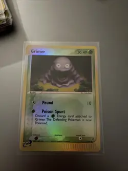 Pokemon 2003 TCG Grimer Reverse Holo Card 57/97 EX Dragon NM Condition - Image 3