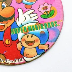 Super Mario Bros. Japanese MENKO Card Vintage 1985 Nintendo from Japan #2 - Image 5