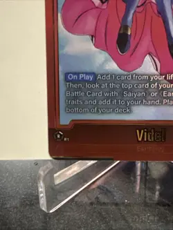 Videl FB08-019 Alternate Art Saiyan's Pride Dragon Ball English Card Fusion Worl - Image 5