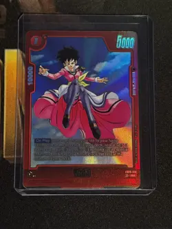 Videl FB08-019 Alternate Art Saiyan's Pride Dragon Ball English Card Fusion Worl - Image 1