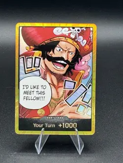 One Piece Gol.D.Roger GOLD DON!! Card (OP-13) English - Image 1