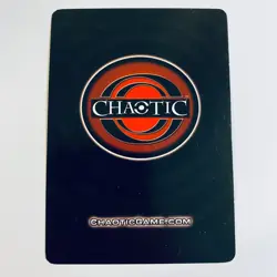 Chaotic TCG Card: Nom Servant of Earth 41/200 1st Edition Max Energy & Speed - Image 2