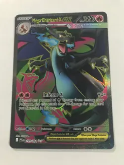 Mega Charizard X EX 109/094 Phantasmal Flames English plus bonus ex card - Image 1