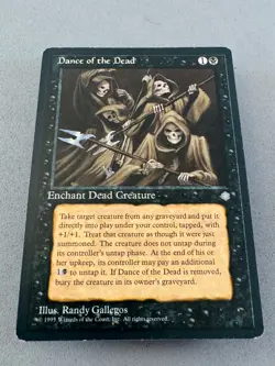 Dance of the Dead Ice Age MTG-Lightly Played Excellent-Vintage Magic - Image 3
