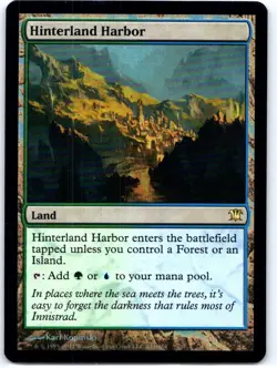 #241 Hinterland Harbor Innistrad Rare FOIL - Image 1