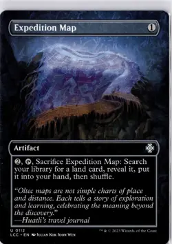 Expedition Map (Borderless) Commander: the Lost Caverns of Ixalan Regular NM 112 - Image 1
