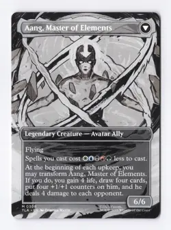 Avatar Aang (Borderless) 0308 (M) MTG Avatar: The Last Airbender (TLA) - Image 2