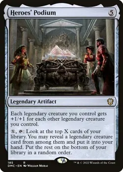 NM Heroes' Podium, MTG, Dominaria United, Magic the Gathering, 185 - Image 1