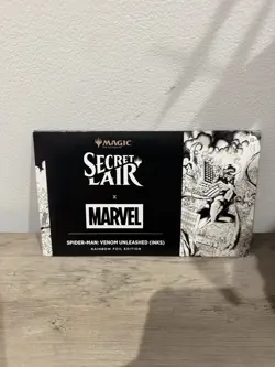 MTG Secret Lair x Marvel's Spider-Man: Venom Unleashed Inks Rainbow Foil Edition - Image 1