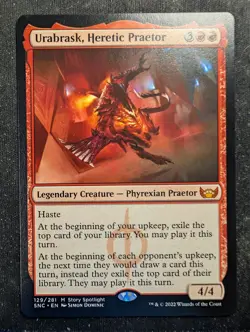 Urabrask, Heretic Praetor - Streets of New Capenna (MTG) - Image 1