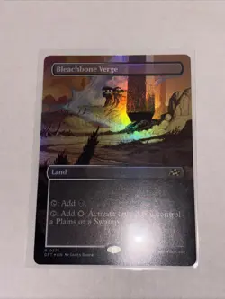 Bleachbone Verge (Borderless) Aetherdrift Foil MTG 371 - Image 1