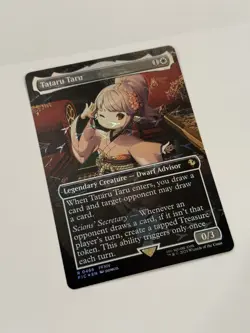 Tataru Taru Borderless Chocobo Track Foil Final Fantasy Foil NM Free Ship - Image 2