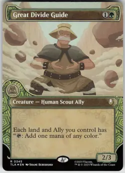 MTG Great Divide Guide (Showcase) Foil NM Avatar: The Last Airbender Magic 345 - Image 1