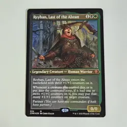 Reyhan, Last of the Abzan Foil Etched Commander Legends MTG Partner Legendary - Image 1