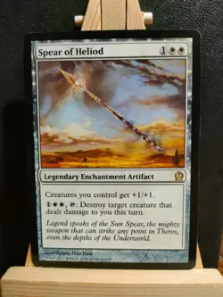 Spear of Heliod - Theros - Rare - LP to NM (see pics) MTG - Image 1