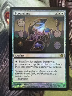 Scourglass (Foil) - Shards of Alara ALA - LP MTG Magic the Gathering - Image 1