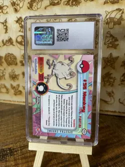 Pokemon Topps Chrome Cgc 8 Mankey Spectra Chrome - Image 3