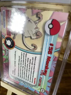 Pokemon Topps Chrome Cgc 8 Mankey Spectra Chrome - Image 4