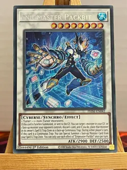Enigmeister Packbit PHNI-EN042 Secret Rare Englisch NM YUGIOH - Image 1