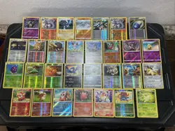 (30) Pokemon Cards Lot WOTC Vtg Holo STAMPED REVERSE Swirl Growlithe Entei Gloom - Image 1