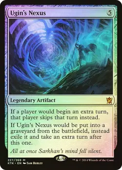 Ugin's Nexus Foil x1 Khans of Tarkir MTG Magic the Gathering Artifact Card - Image 1