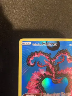 Pokemon Galarian Moltres TCG SWSH284 Sword & Shield Promo Card Holo NM - Image 2