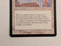 Academy Rector MTG Card - Urza’s Destiny | Magic the Gathering Rare Light Play - Image 3