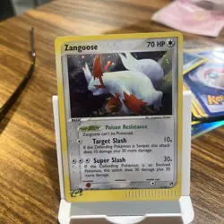 Zangoose 14/100 Holo Rare EX Sandstorm Pokemon Card - Image 2