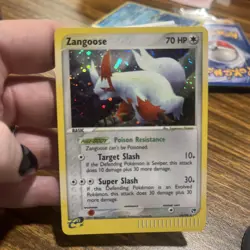 Zangoose 14/100 Holo Rare EX Sandstorm Pokemon Card - Image 3