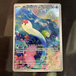 Wiglett - 206/198 - SV01: Scarlet & Violet Base Set Pokemon Card Full Art - Image 1