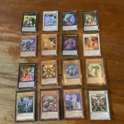 Rare 1996 Yu-gi-oh 16 Card Lot Of Different Yugioh Cards - Image 1