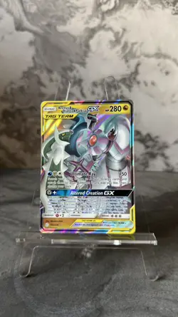 Pokemon TCG Arceus Dialga Palkia GX 156/236 Cosmic Eclipse - TAG TEAM CARD - UK - Image 3