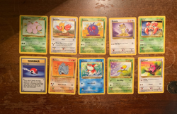 10 VINTAGE Pokemon Cards from Various Classic Sets!! - Image 1