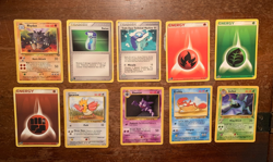 10 VINTAGE Pokemon Cards from Various Classic Sets!! - Image 1