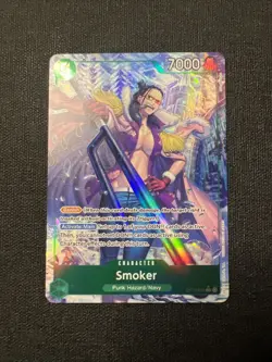 One Piece Card Game Smoker (Parallel) OP10-030 Super Rare NM English - Image 1