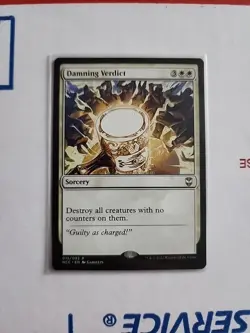 Damning Verdict Commander: Streets of New Capenna 15 Regular - Image 1